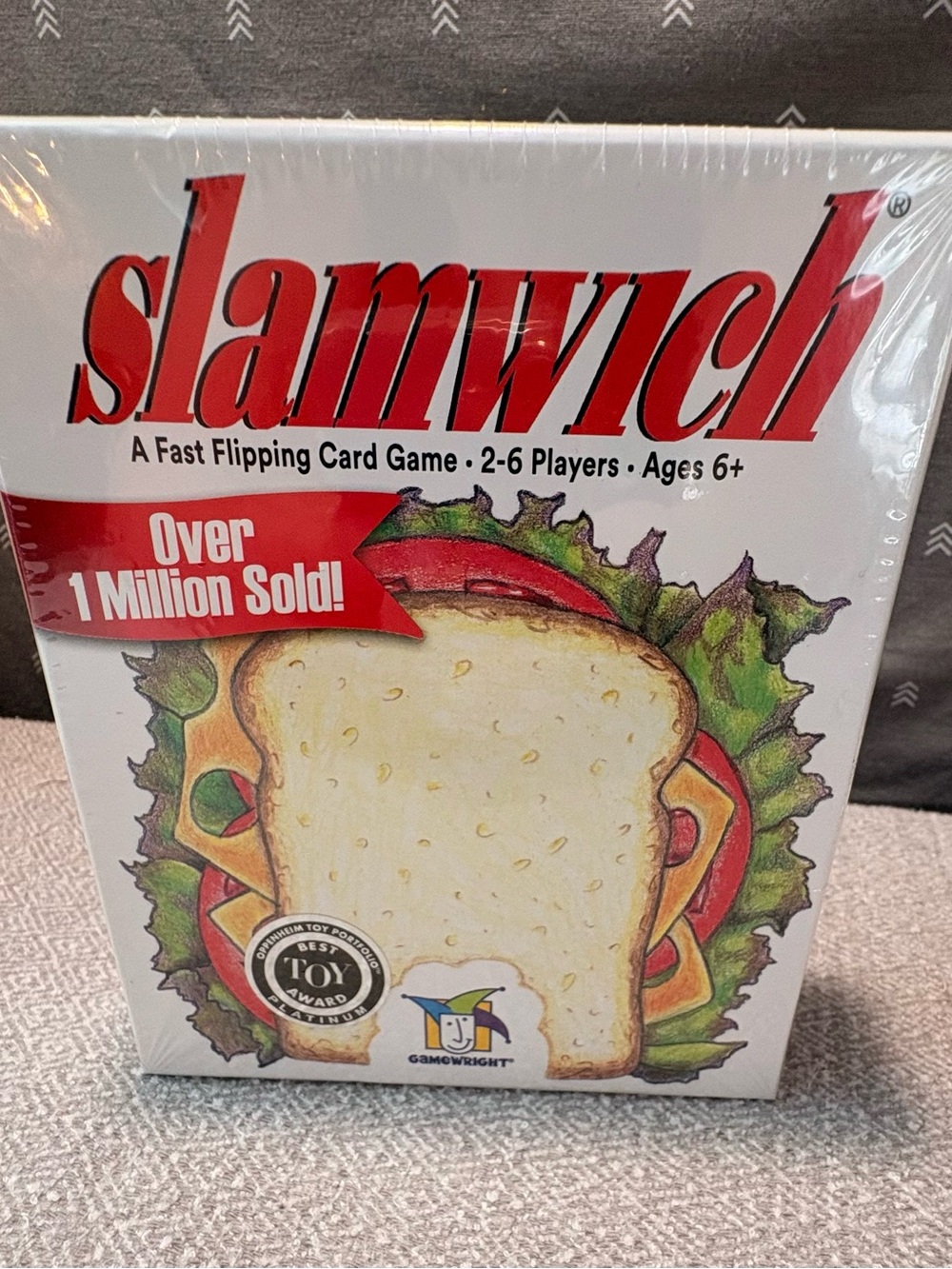 Brand new sealed Slamwich card game by Gamewright.